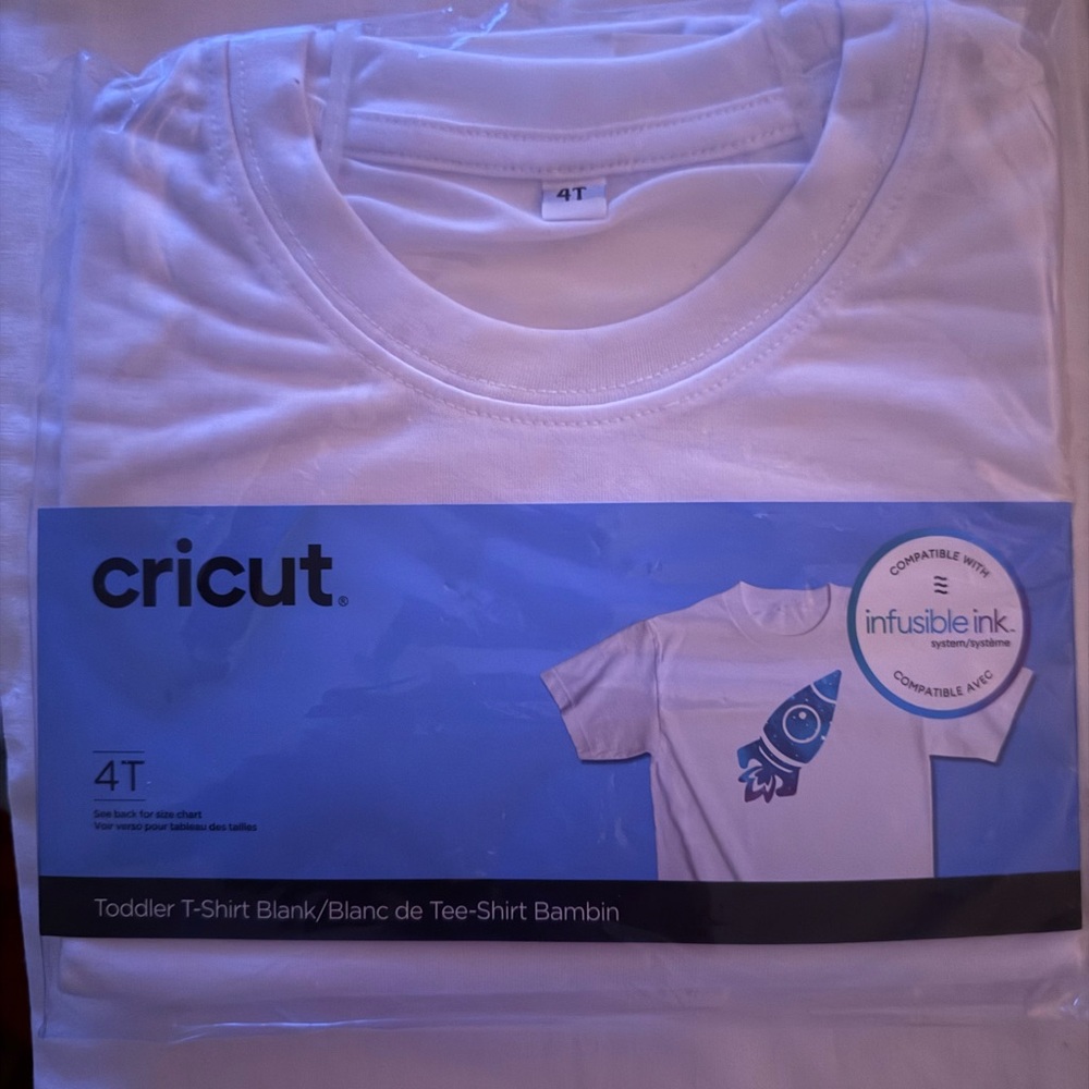 Cricut White Kids T-Shirt for Customization